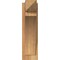 Ekena Millwork Thorton Arts & Crafts Rough Sawn Outlooker, Western Red Cedar, 6"W x 14"D x 22"H OUT06X14X22THR03RWR - alternate 4